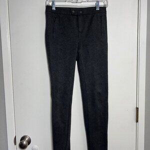 VINCE Charcoal Grey Trouser Pants Skinny Zip Pocket Women's Size 2